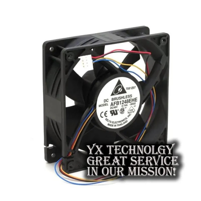 AFB1248EHE 12038 48V 0.74A 120mm PWM 냉각 팬 속도 제어 델타 120 용 풍력 용량 * 120*38mm - imagen 2