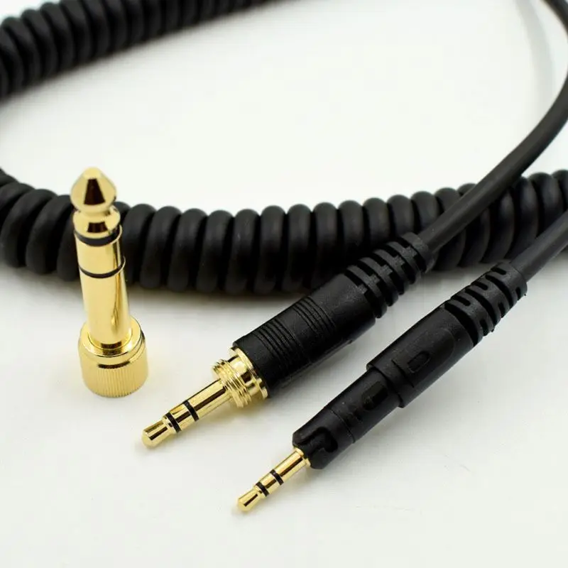 Adaptador de auriculares Cable de audio de repuesto para auriculares Audio-Technica ATH-M50x ATH-M40x para Sennheiser HD518 HD598 HD595 - imagen 4