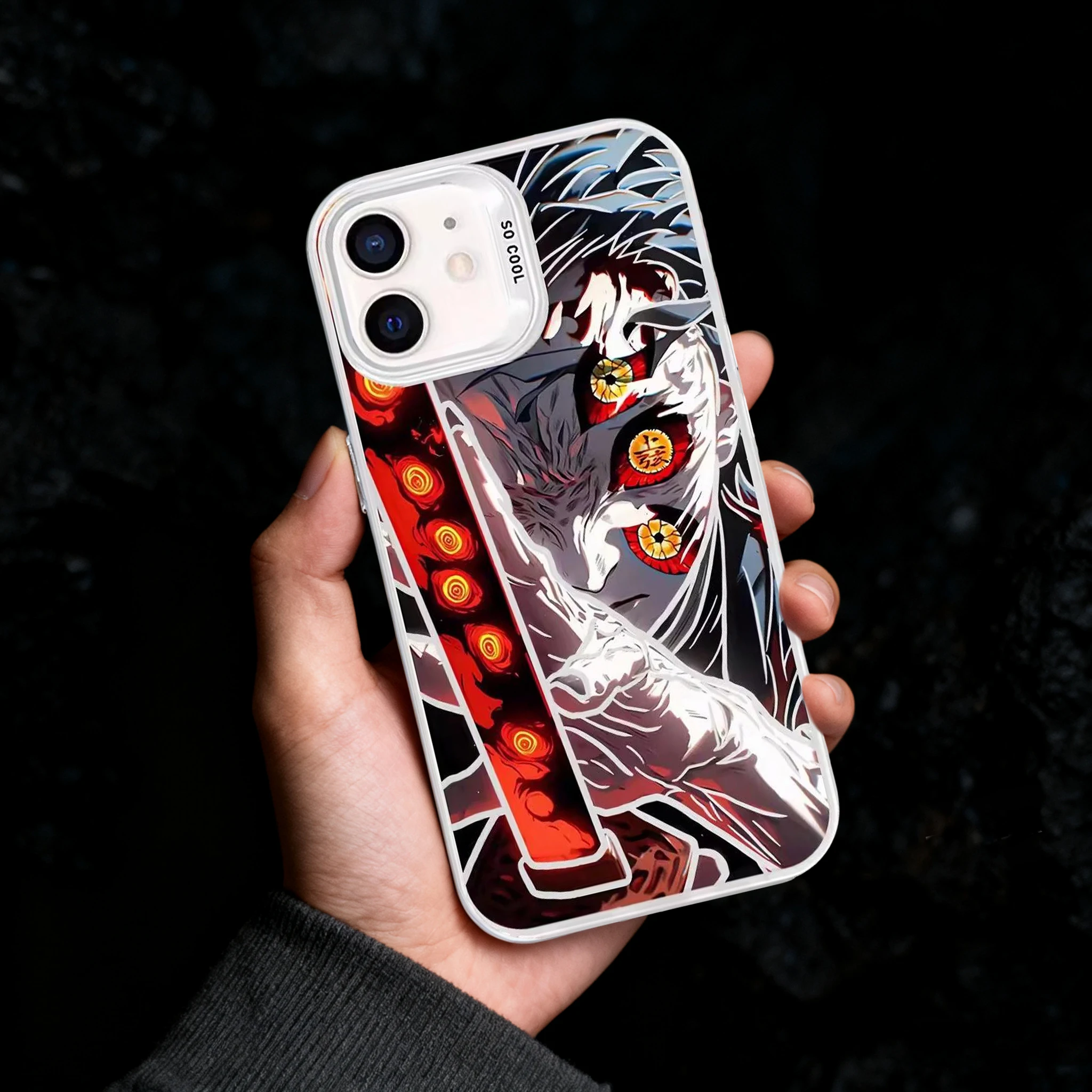 Funda de Anime cómic Akaza Demon Slayer para Samsung Galaxy S25 S24 S23 S22 Ultra S21 Plus S25 FE S24FE Note 20 Ultra 5G, mate - imagen 4