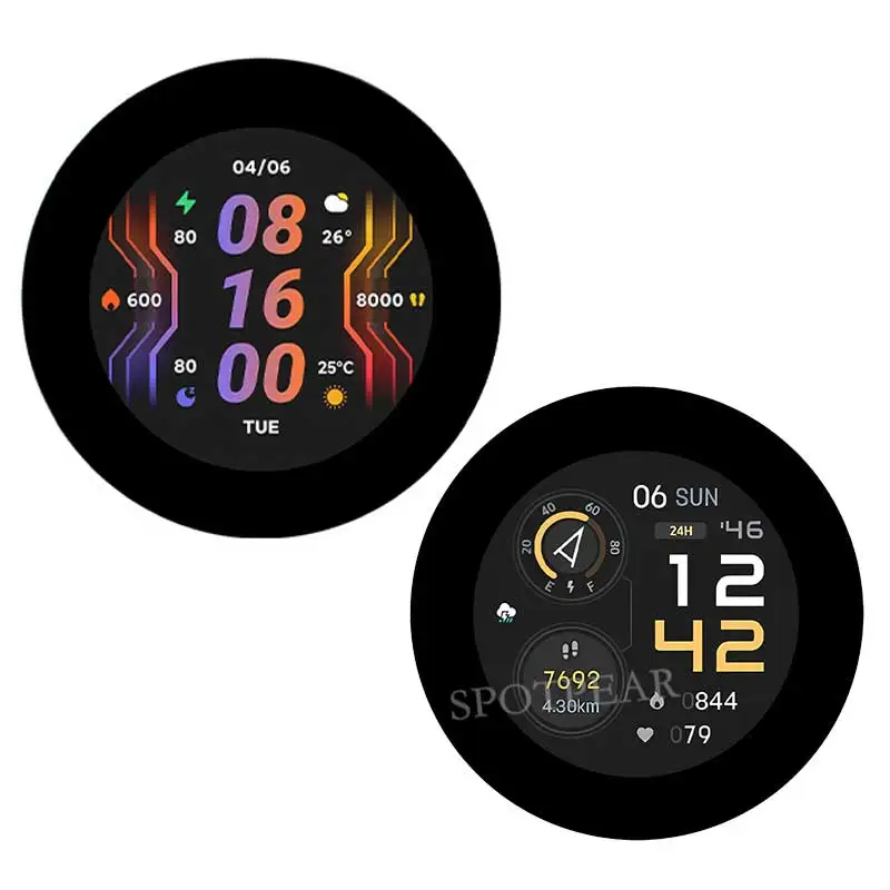 Placa ESP32 S3, pantalla LCD redonda de 2,8 pulgadas, Sensor QMI8658/micrófono/SD/áudio MP3/Puerto de batería LVGL/HMI para Arduino