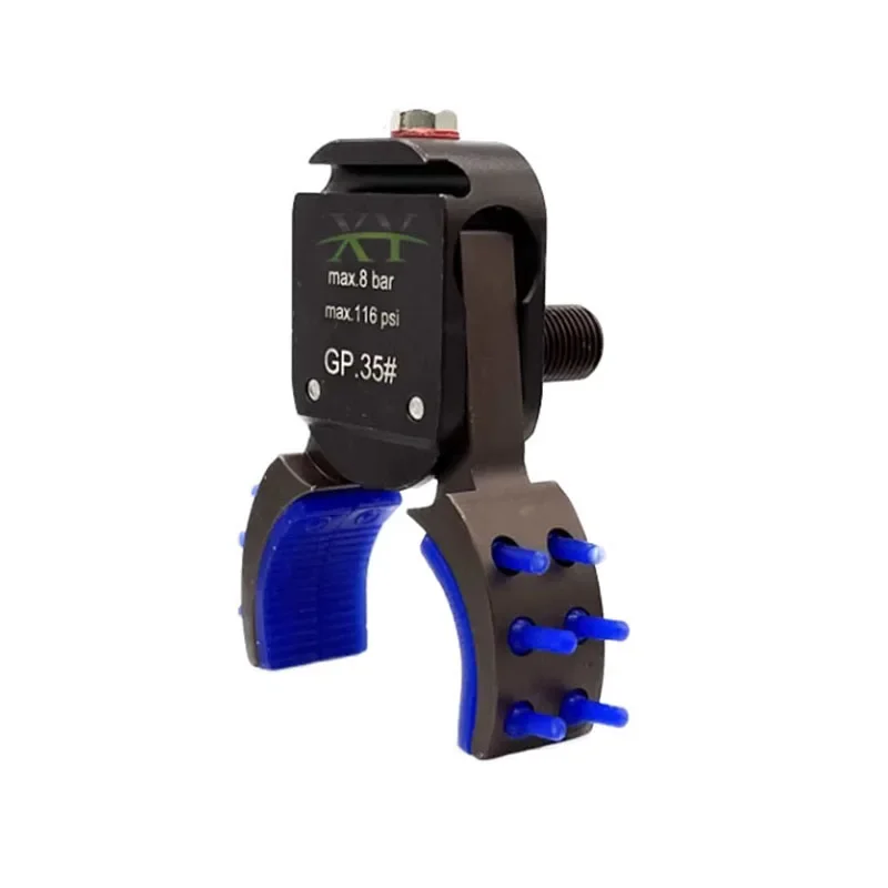 Pinza de mano Mini abrazadera neumática para brazo robótico accesorio circular Inducción magnética multifuncional GP25/30/35/40/50 - imagen 2