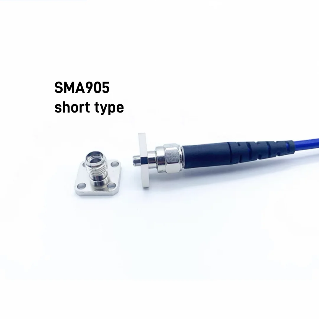 Toma de fibra para adaptador SMA905, base de asiento óptico de 3,18mm y 4mm, color negro, para conector acoplador SMA905 ftth, Base de soporte - imagen 3