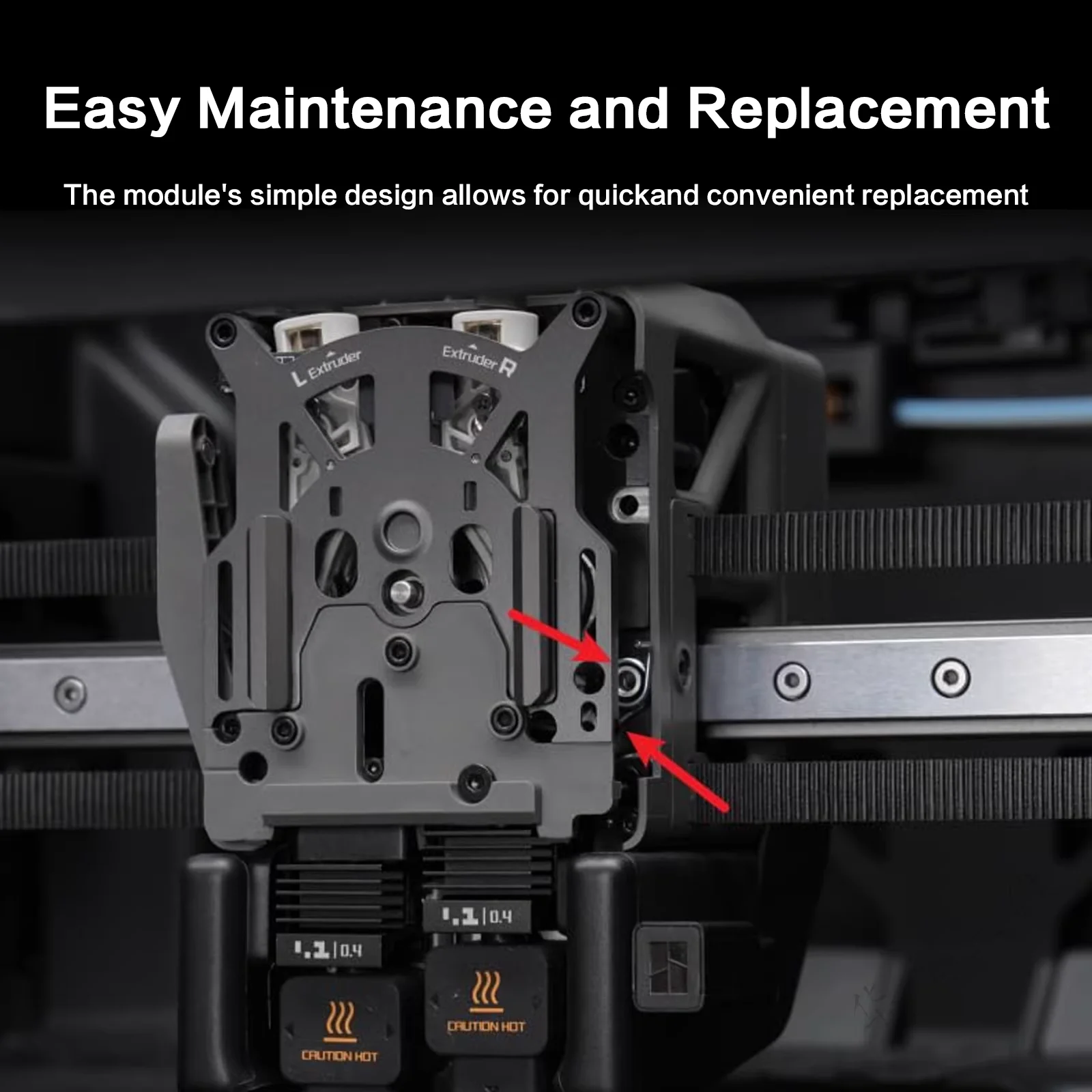 Reemplazo de cuchillas de corte de filamento Bambu para impresora 3D extrusora de cortador de filamentos Bambu Lab X1/X1C/P1S/P1P/A1/A1 Mini/H2S/H2D - imagen 5