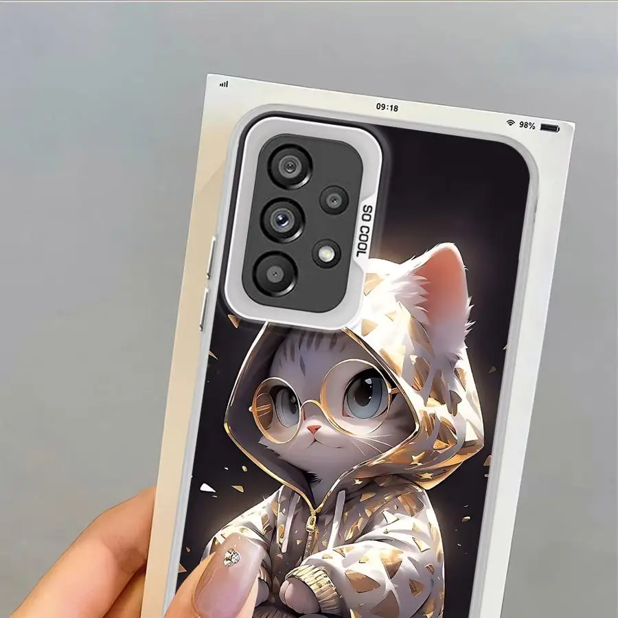 Cool Back Funda de teléfono para Samsung Galaxy S22 S20 Plus S23 S21 S24 FE S25 S23 Note 20 Ultra - imagen 2