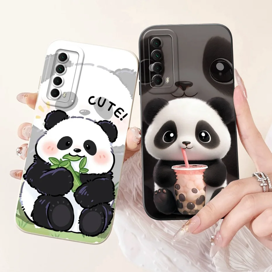 Funda protectora de lente para Huawei P Smart 2021 PPA-LX1 PPA-LX2 / Y7A PPA-LX3 fundas de teléfono de TPU de silicona suave con impresión encantadora - imagen 4