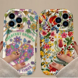 Funda TPU Oppo Reno Serie – Diseño Floral Colorido Antigolpes