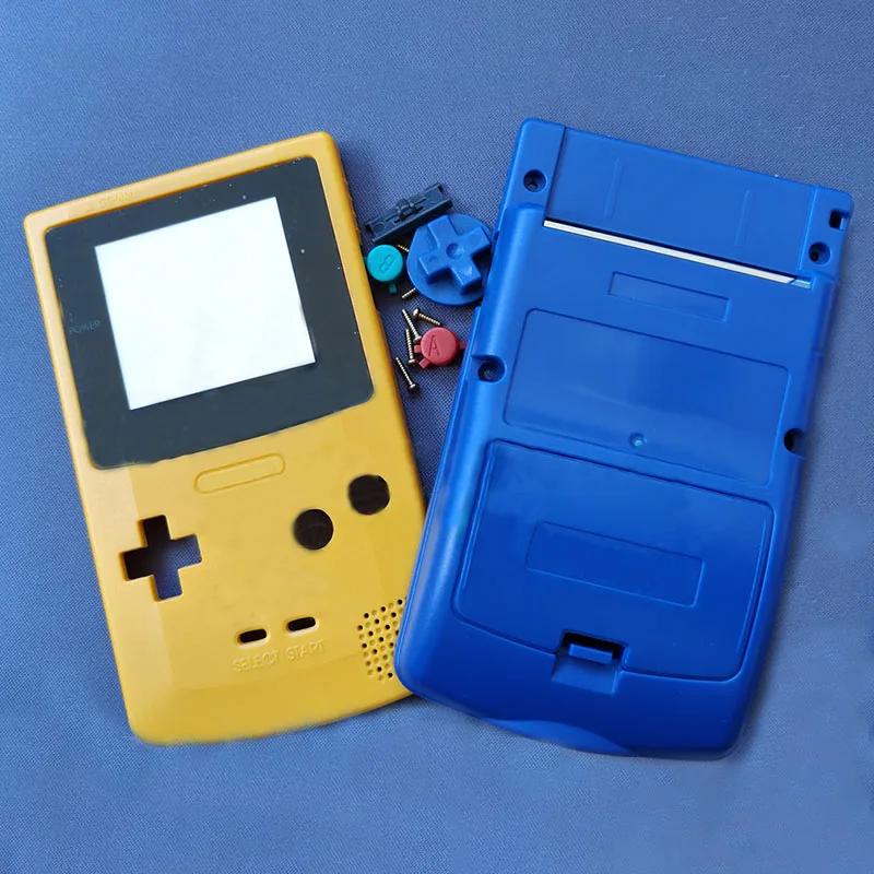 1 Juego para Gameboy Color GBC, carcasa clásica para consola de juegos, cubierta de carcasa de plástico con botón de tornillos - imagen 3
