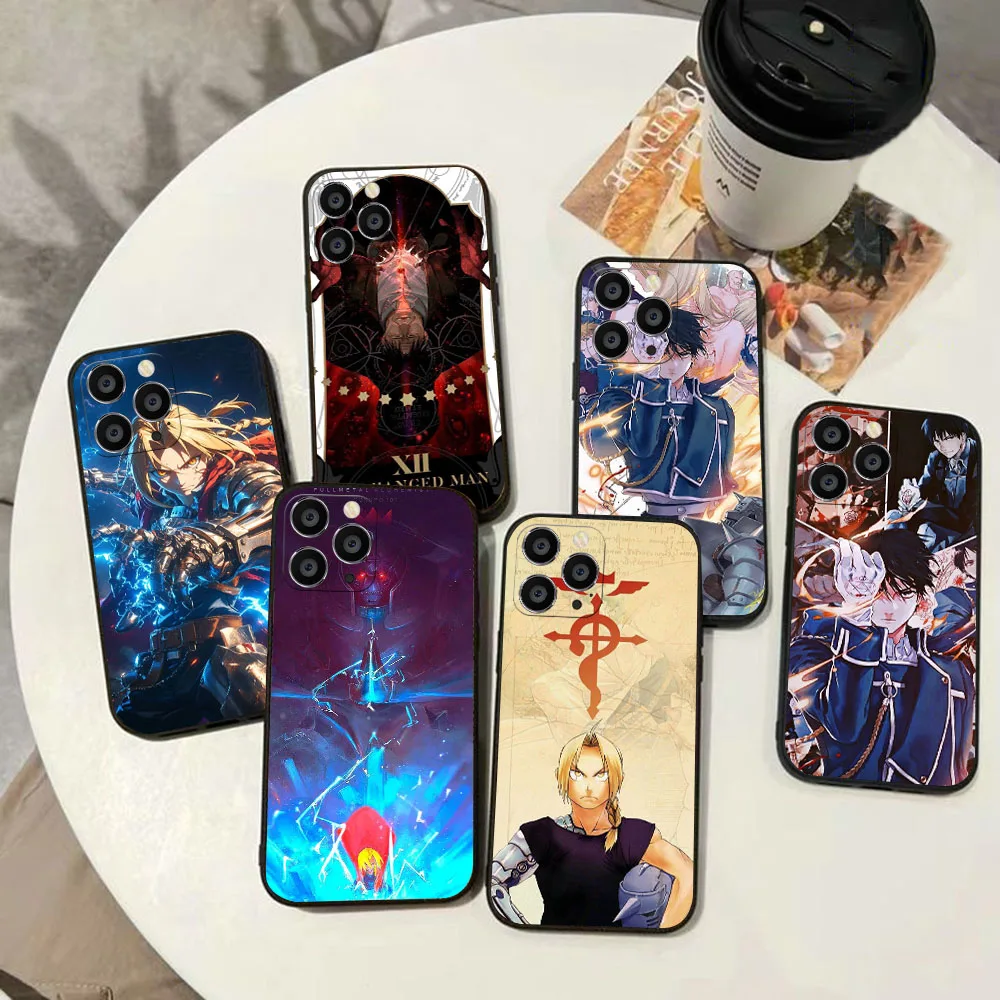 BY-35 Fullmetal Alchemist Soft Case para VIVO V27 V27E V29 Y35 Y36 Y15A Y15S Y93S Y01 Y02 Y02S Y16 Y17S Y21T Y22S T1 - imagen 2