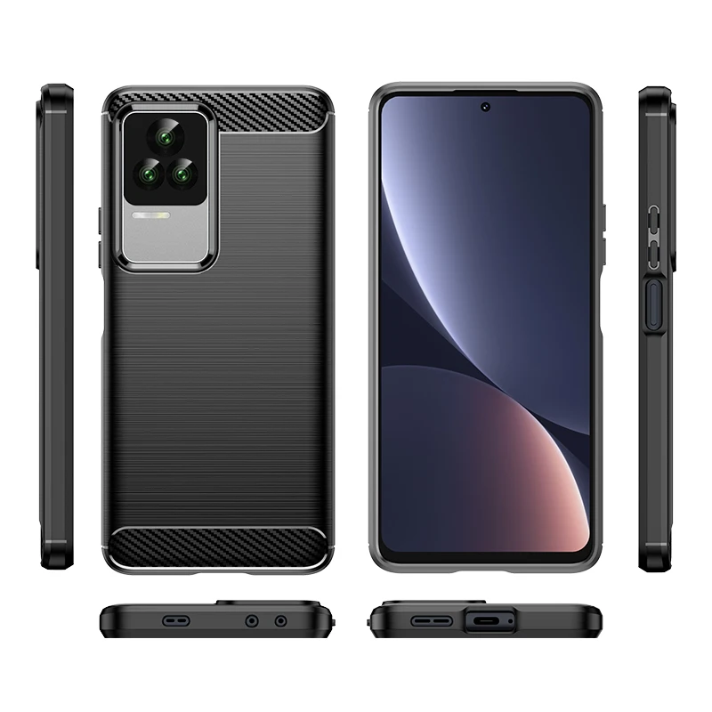 Para Xiaomi Redmi K50 Pro funda para Xiaomi Redmi K50 Pro cubierta a prueba de golpes parachoques funda trasera de silicona para teléfono Redmi K50 Pro - imagen 3