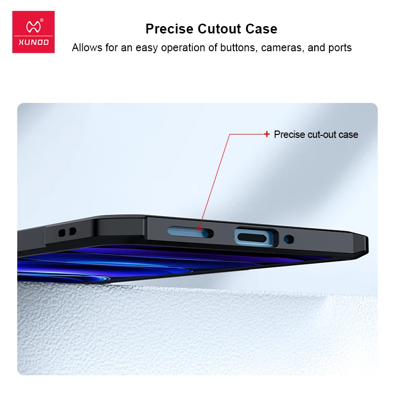 Xundd-funda a prueba de golpes para Redmi Note 12 Pro, carcasa protectora transparente, Airbag, Redmi Note 12S 12 Pro Plus Pro + - imagen 5