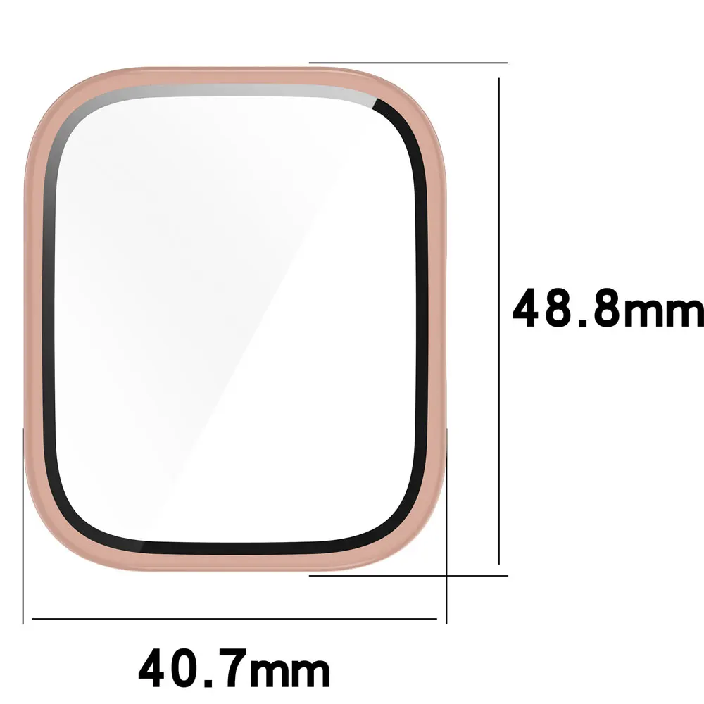 Funda protectora completa de PC para Huami Amazfit Bip5 unity A2324 Bip 5 fundas protectoras de pantalla + película de plástico transparente - imagen 5