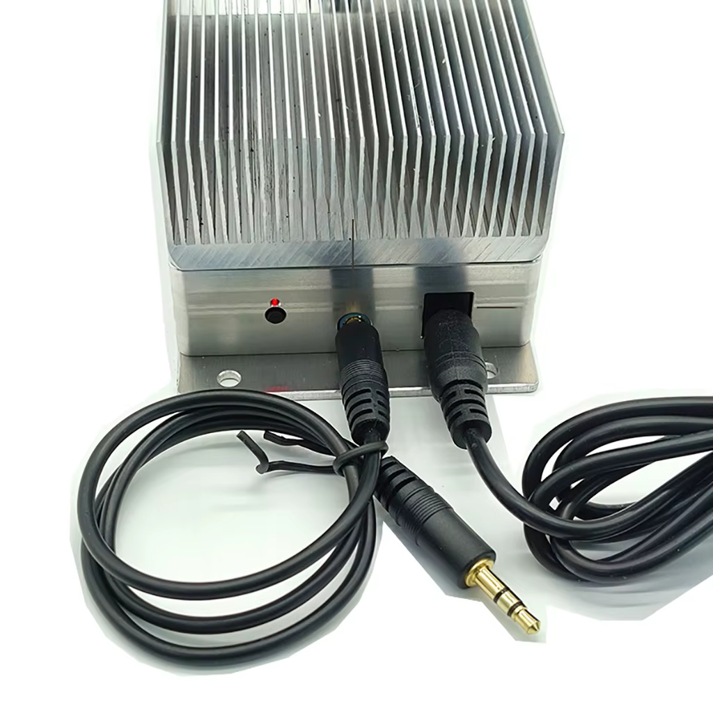 Transmisión de Audio inalámbrica UHF, de 5km Transmisor estéreo de alta fidelidad, receptor individual a múltiple para amplificador de Audio de PC - imagen 3