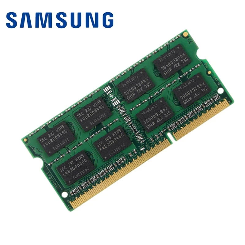 Samsung portátil Ram DDR2 2GB 4GB 800MHz 667MHz DDR3 DDR3L 2GB 4GB 8GB 1066 1333 1600 1866MHz SODIMM memoria de 204 pines para Notebook - imagen 5