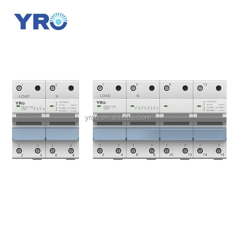 YRO 2P 40A MTS Doble potencia Transferencia manual Interruptor de aislamiento Disyuntor de enclavamiento - imagen 4