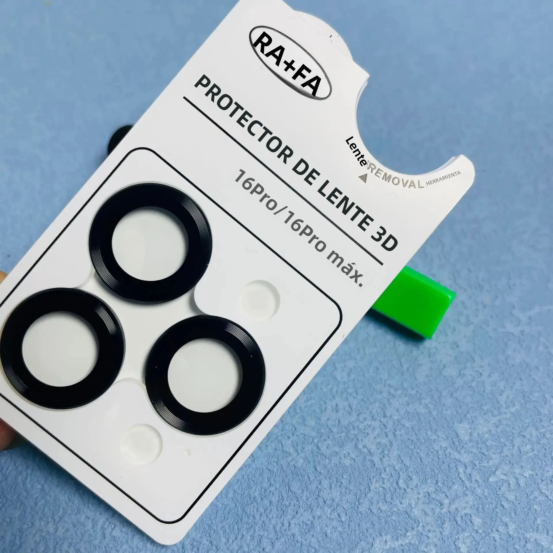 Película de lente para Iphone 17 Air lente película de vidrio IPhone 14 15 16 17 Pro Max película protectora de cámara 15 16 Plus película templada ojo de águila - imagen 3