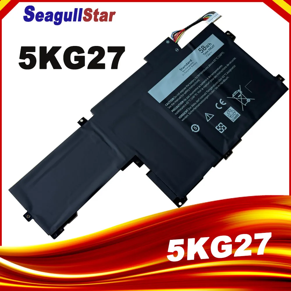 Batería de 58Wh 5KG27 para DELL Inspiron 14 7000 14-7437 Ins14-7000 Ins14HD-1608T Ins14HD 14HD-1608T