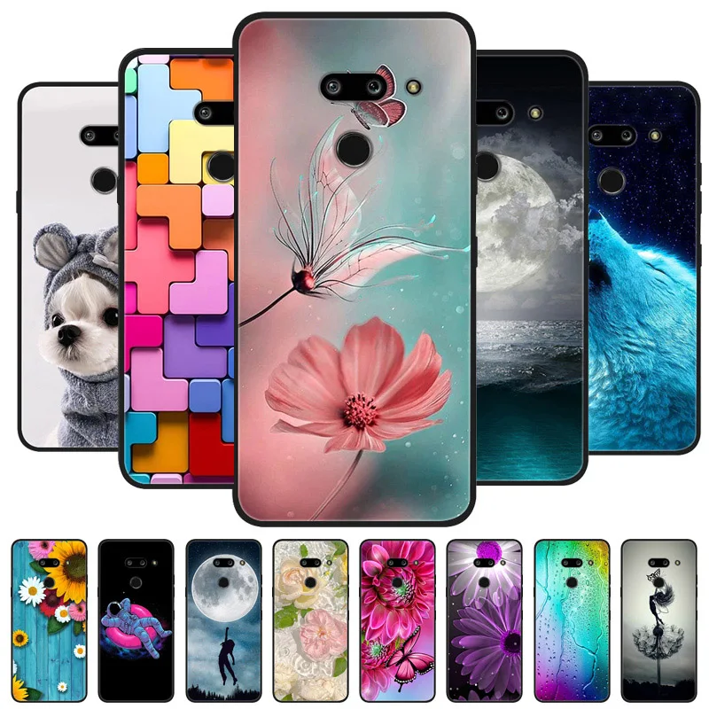 Funda trasera de silicona para teléfono LG, carcasa protectora de lujo para G8 ThinQ G8S G8X ThinQ, LGG8 ThinQ