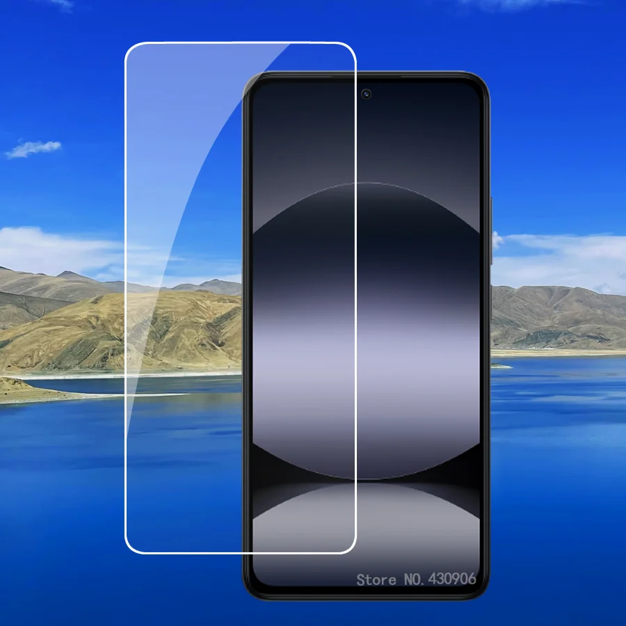 3 unid/lote para Redmi Note 14 4G cubierta protectora de pantalla película de vidrio templado transparente de alta calidad borde 2.5D 9H duro - imagen 2