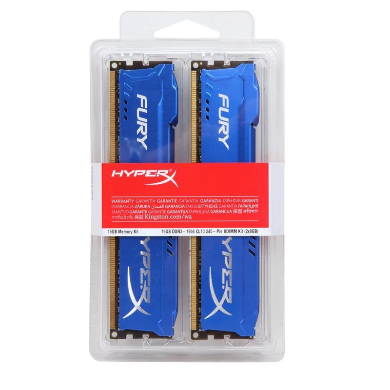 Kit RAM HyperX Fury DDR3 Dual Channel - imagen 3