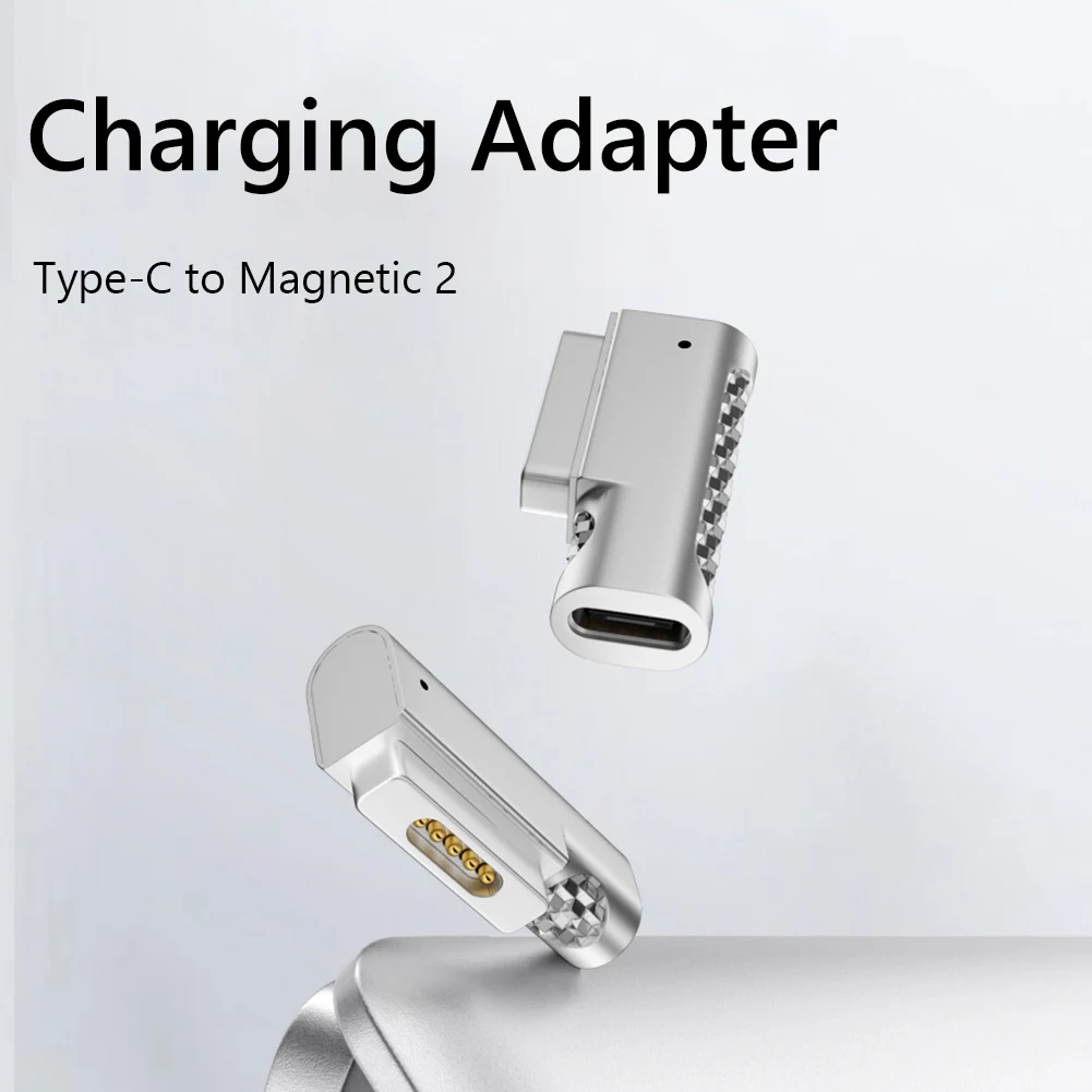 Adaptador USB PD magnético tipo C, conector para Apple Magnetic 1, 2, MacBook Air/Pro, convertidor de enchufe, cargador de carga rápida - imagen 3