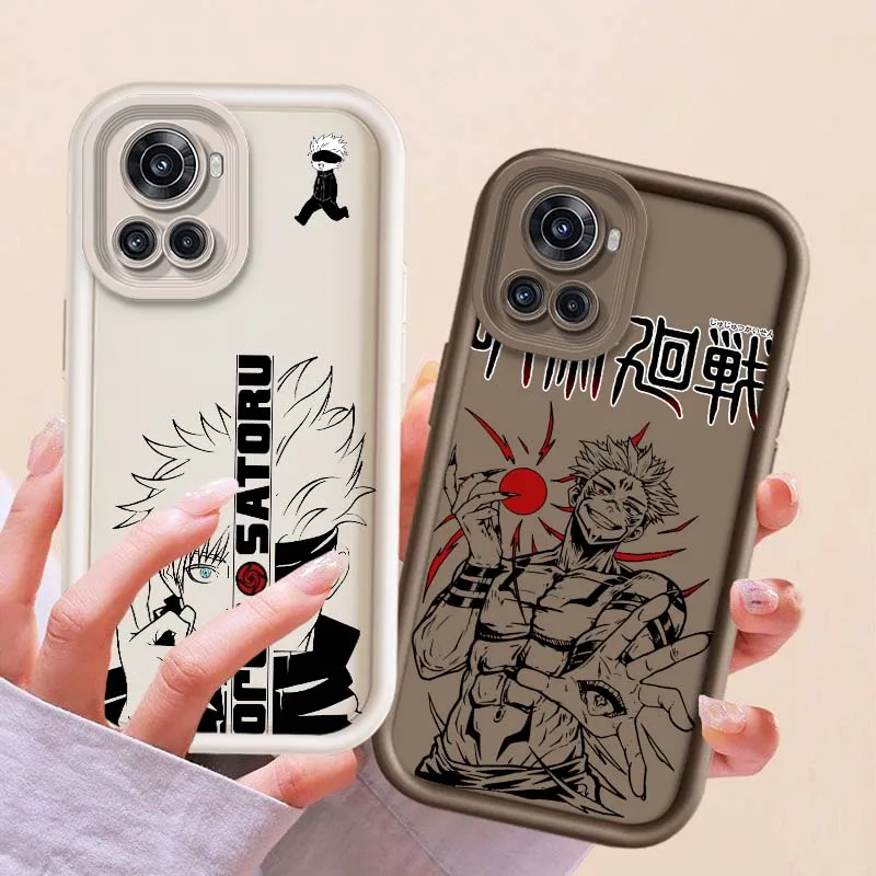 Jujutsu Kaisen Cool para Oneplus Nord 4 2T N20 CE4 CE2 ACE 3 3V Oneplus 11R 10T 11 8T 9R Shell ojo escalera funda de teléfono
