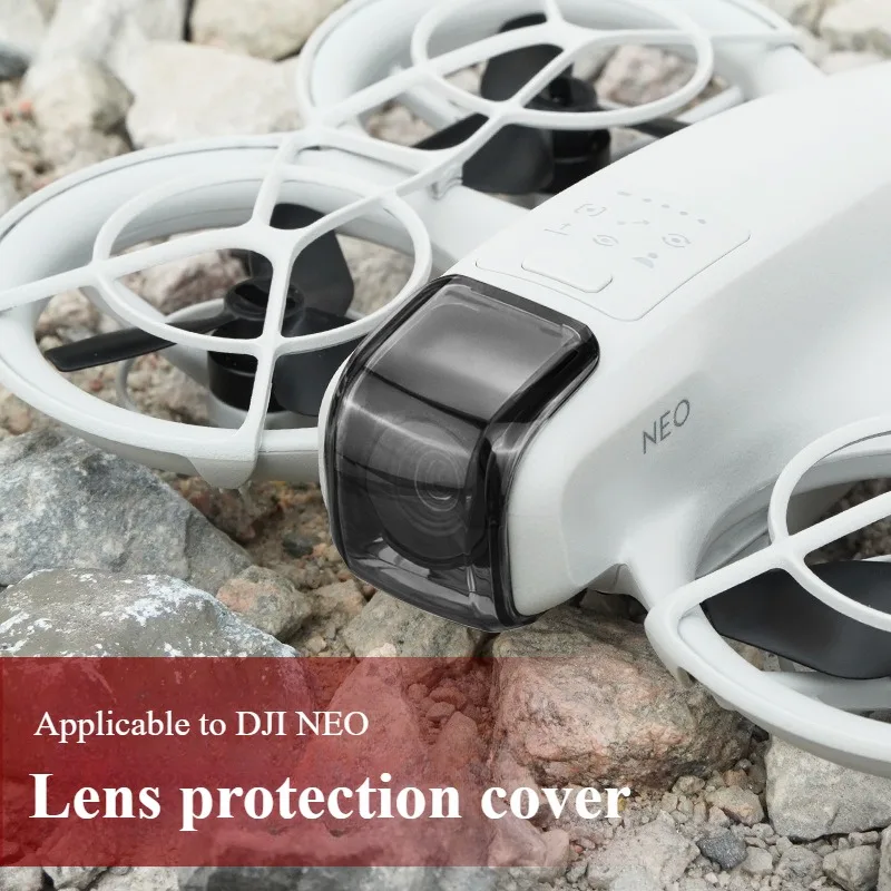 Para DJI Neo tapa de lente cardán Protector de cámara a prueba de polvo lente resistente a los arañazos cubierta protectora redonda accesorios para drones
