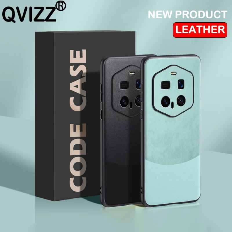 Funda de cuero para Huawei Honor Magic7 RSR Porsche patrón de empalme funda de teléfono dura de silicona a prueba de golpes HonorMagic7RSR PTP-AN20