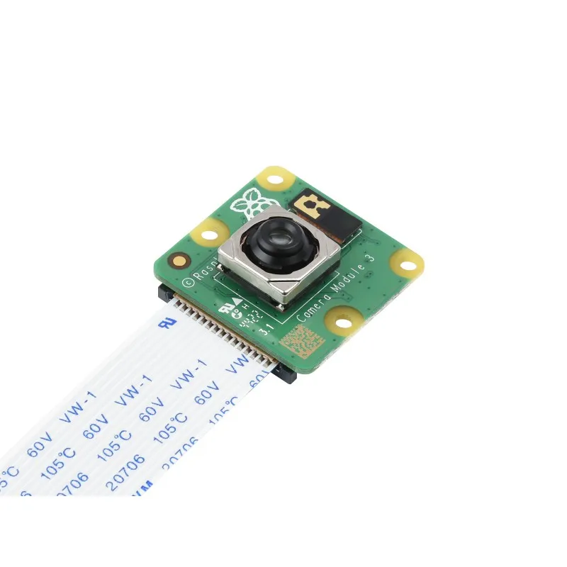 Módulo de cámara Raspberry Pi 3 IMX708 Enfoque automático 75 ° /120 ° FOV Versión NoIR opcional altamente detallada para Pi 4B 3B+ 3B - imagen 3