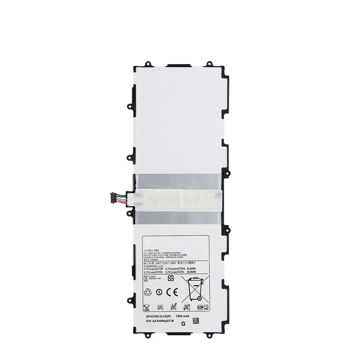 Nueva batería SP3676B1A de 7000mAh para Samsung Galaxy Note 10,1 GT-N8000 N8005 N8010 N8013 N8020 P7500 P7510 P5100 P5113 + herramientas - imagen 2