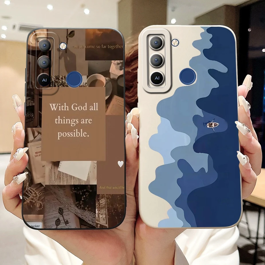 Para Tecno Pop 5 LTE funda BD4 BD4i BD4a Cool Machine funda pintada de lujo funda de teléfono suave de TPU para Tecno Pop 5 Pro Pop5 LTE Fundas - imagen 5