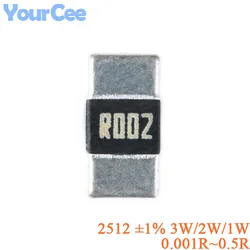 Resistencia SMD 2512 de aleación, 1–3 W y ±1 %