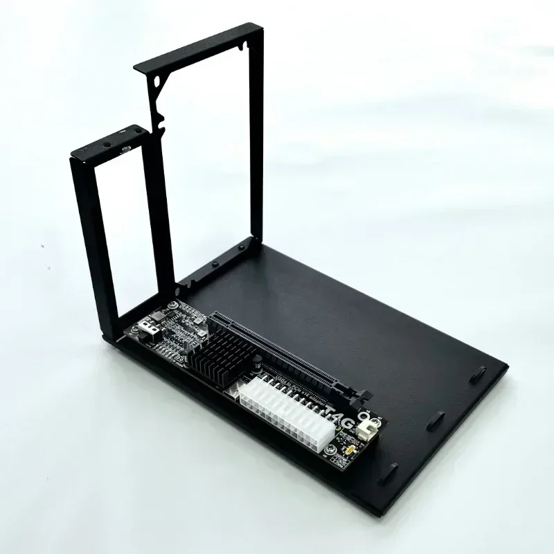 Adaptador EGPU externo UT4G-BK7 para portátil, USB4.0 a Pcie X16 EGPU para Thunderbolt 4/3 PCI-E 4,0 X4, base GPU para ordenador portátil NUC ITX STX - imagen 5