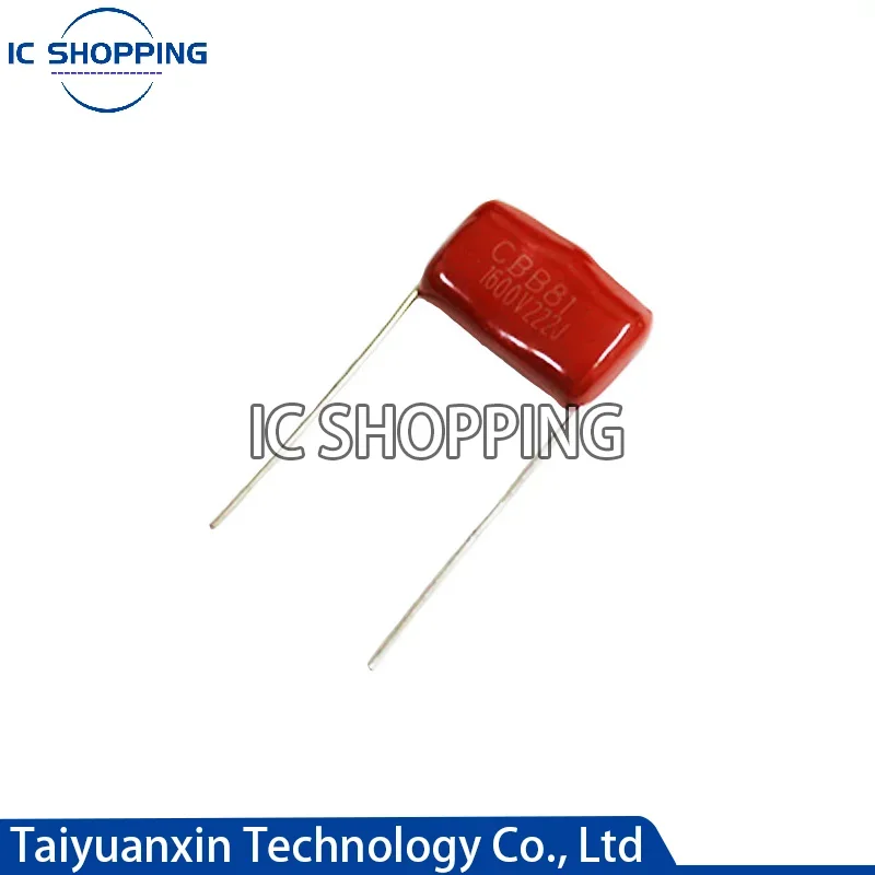 Condensador de película de polipropileno, 10 piezas, CBB 1600V222J 1600V 222J1600V 0,0022 UF 2200PF 2.2NF, Paso 15M - imagen 5