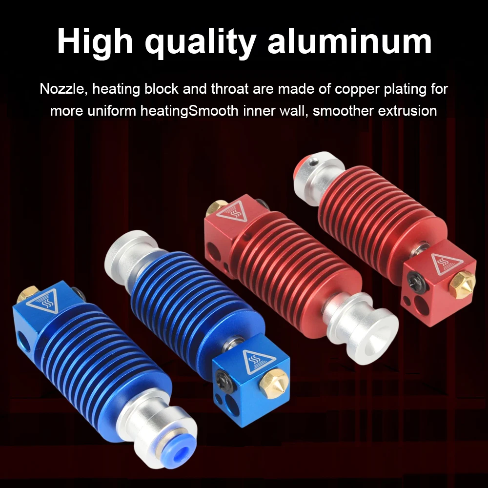 E3D V6 Hotend j-head Prusa I3 Voron Ender3 Bowder Direct Volcano extrusora de extremo caliente de 1,75mm para piezas de impresora 3D - imagen 5