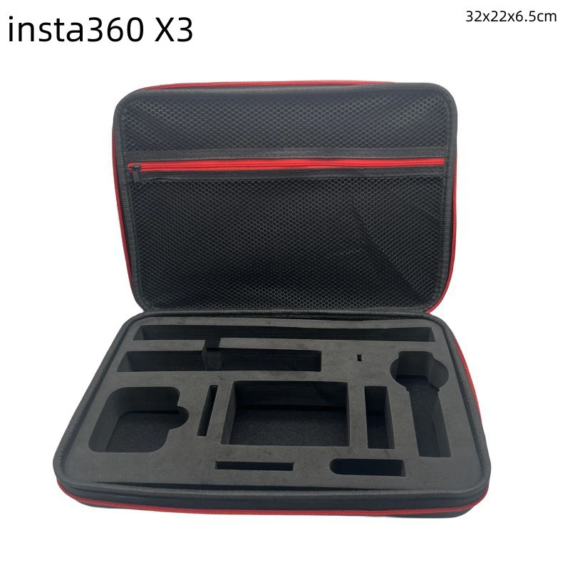 Estuche de almacenamiento, bolsa de transporte protectora impermeable para cámara panorámica Insta 360 X3/X4, bolso, caja de accesorios grande, mediano y pequeño