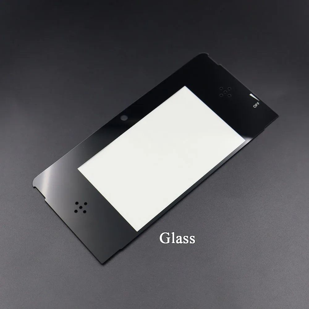 XOXNXEX 1 Uds reemplazo de lente de cubierta protectora de pantalla superior de plástico o vidrio para LCD frontal 3DS - imagen 5
