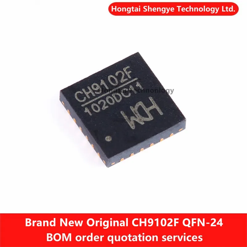 Nuevo Original CH9102F QFN-24 USB a Chip serie