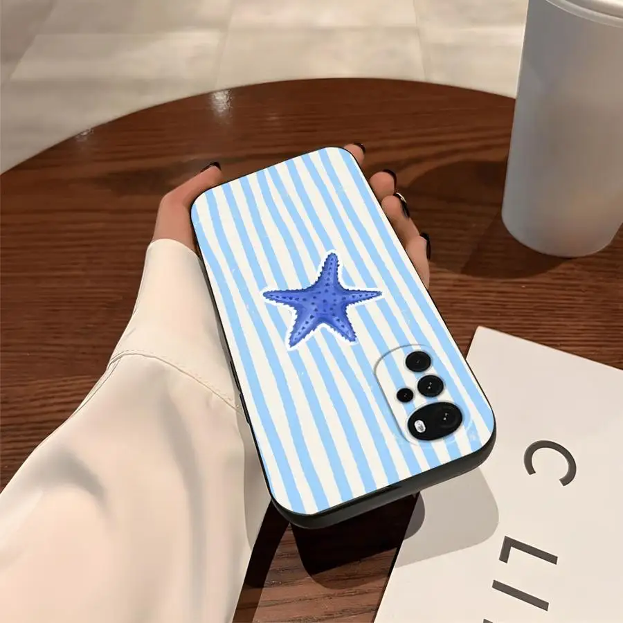 Funda de teléfono suave negra con animales marinos para Motorola Mot G32 G71 G51 G73 Edge 20 Pro 30 Lite G22 Edge40 G53 G30 G50 G52 G60 - imagen 4