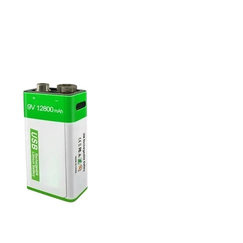 Para multímetro micrófono juguete Control remoto KTV SU nuevo 9V 12800mAh Li-ion batería recargable Micro USB baterías 9 V litio - imagen 3