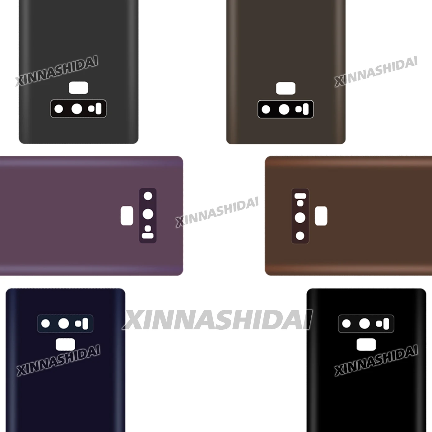 For Samsung Galaxy Note 9 Glass Back Battery Cover Door Panel Housing Case Replacement Parts For Galaxy Note 9 Battery cover - imagen 4