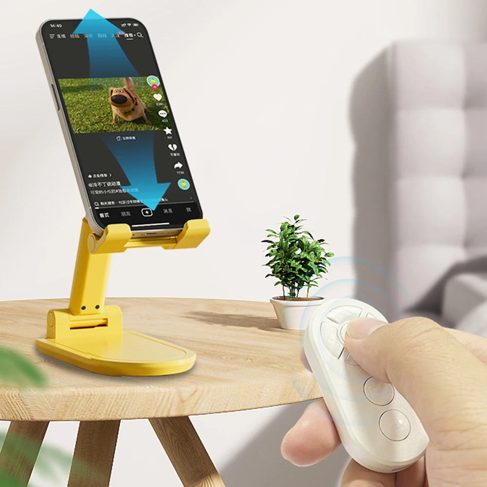 Mando a distancia recargable con 7 botones, palo de Selfie inteligente con Bluetooth, cámara para ios y Android, fotos y vídeos - imagen 3