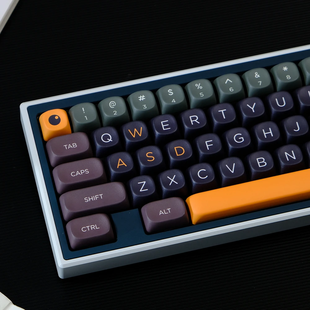 Juego de teclas de resonancia para teclado mecánico, teclas de perfil MOA, sublimación de tinte PBT, 126 teclas para MX Switch, juegos - imagen 2