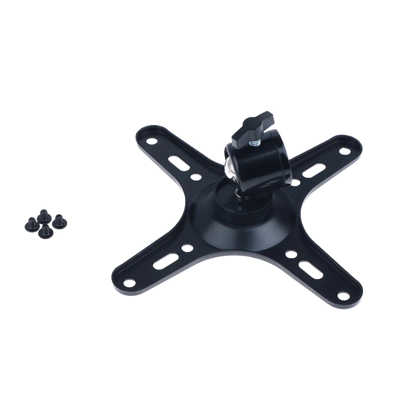 ✈ 1 Juego de placa de soporte de montaje de Monitor portátil VESA, orificio de tornillo de 1/4 pulgadas a 100x100MM 75x75MM, juego de tornillos M4, soporte de montaje en pared - imagen 3