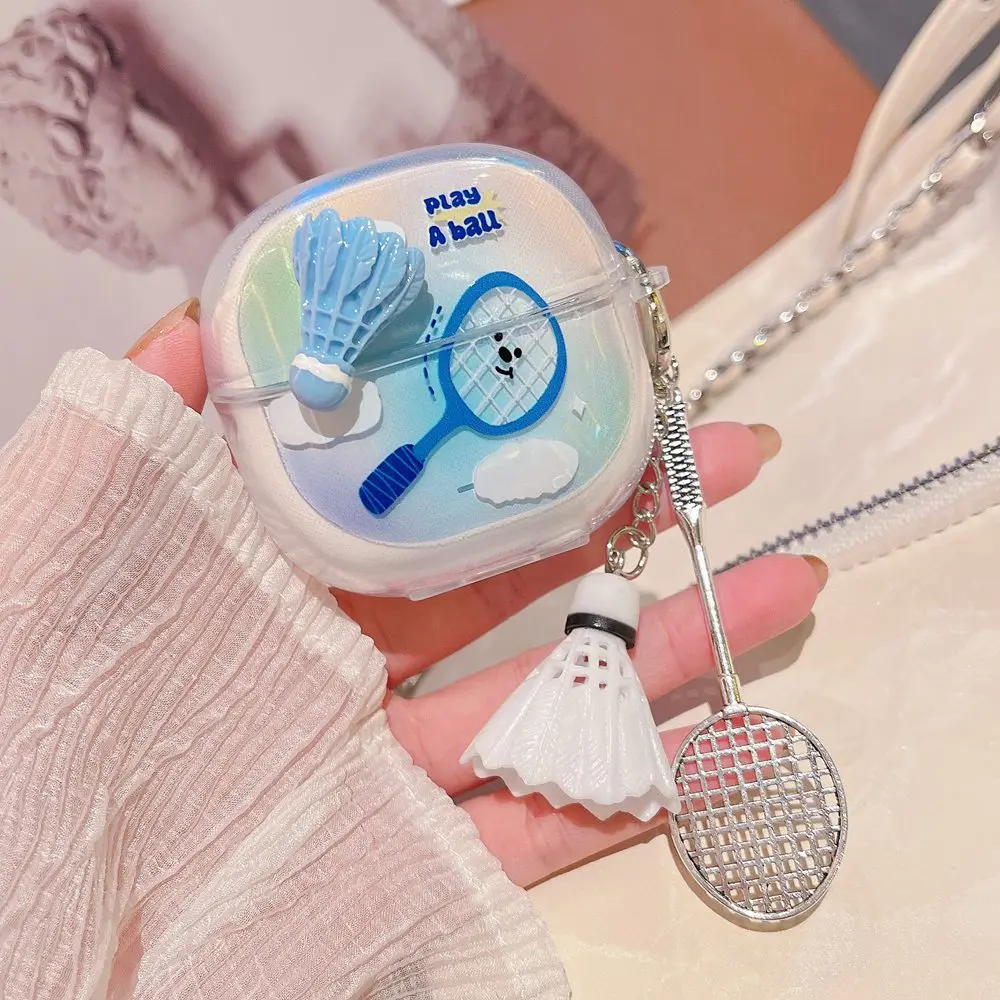 Funda de silicona para auriculares Redmi Buds 6 Lite, funda protectora para auriculares inalámbricos con Bluetooth y pez de dibujos animados en 3D con llavero - imagen 2