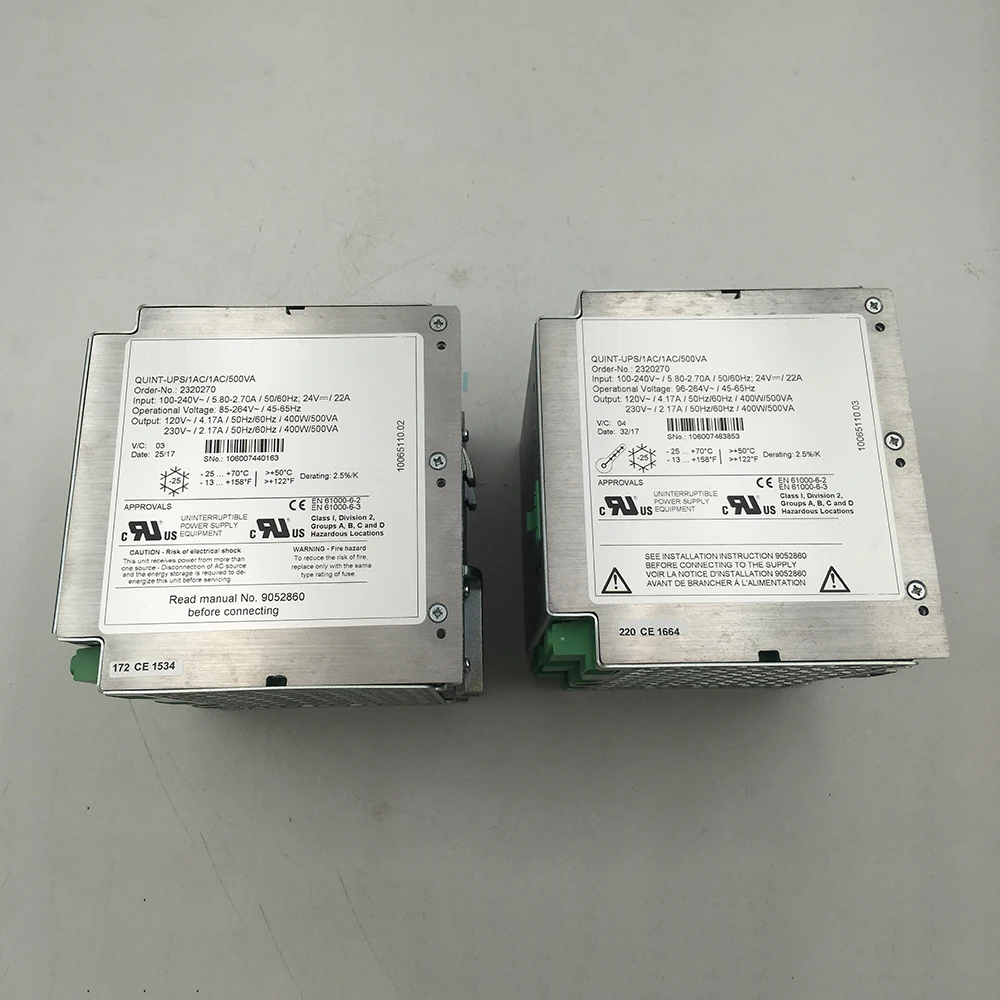 Fuente de alimentación para Phoenix QUINT-UPS/1AC/1AC/500VA 24V 2320270 - imagen 4