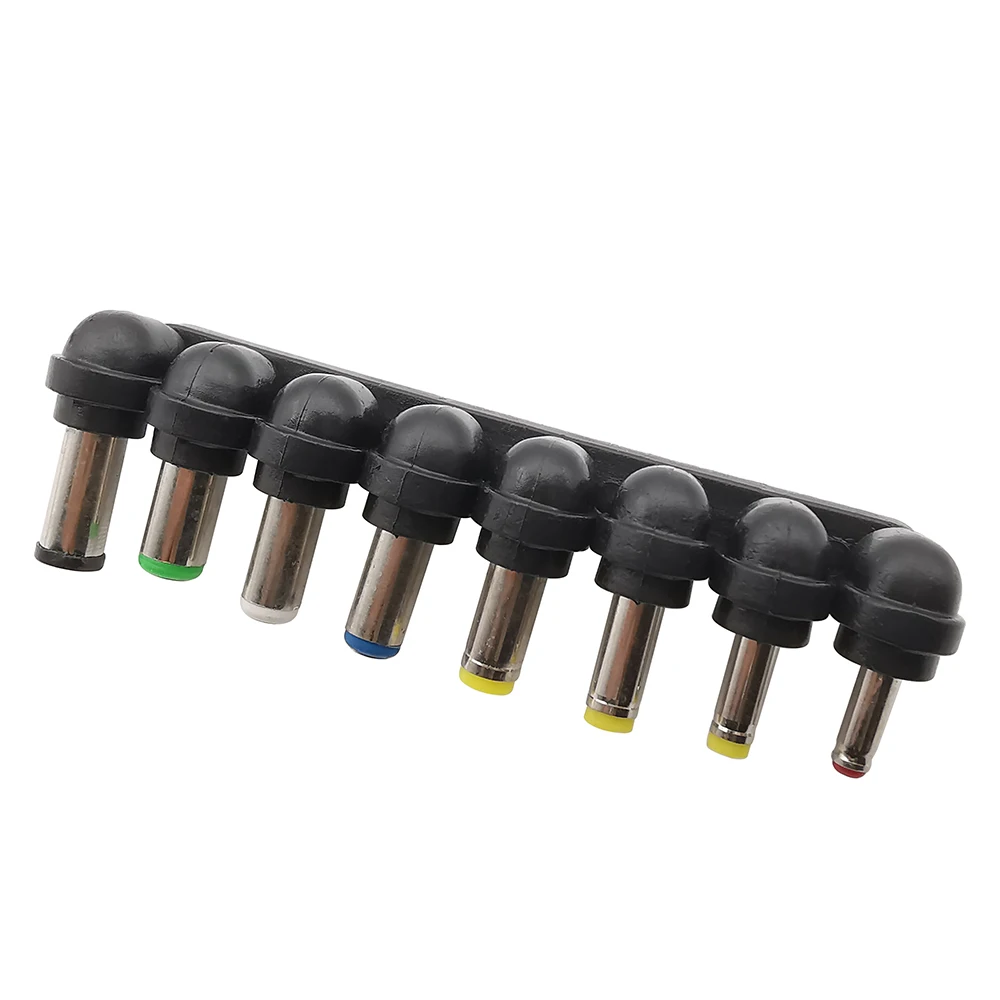 8 unids/set Universal AC DC fuente de alimentación cargador adaptador puntas Jack conector convertidor para ordenador portátil Notebook PC - imagen 3