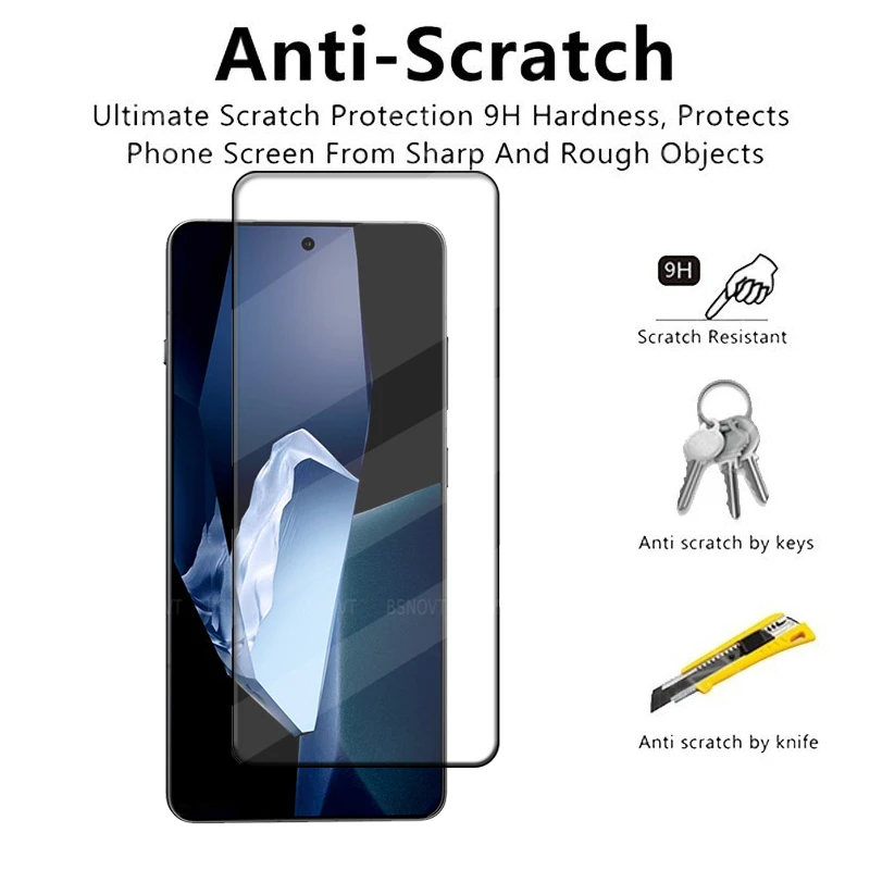 6 en 1 para Oneplus 13R vidrio Oneplus 13R vidrio templado Protector de teléfono cubierta completa pegamento Protector de pantalla Oneplus 13R lente de vidrio - imagen 2