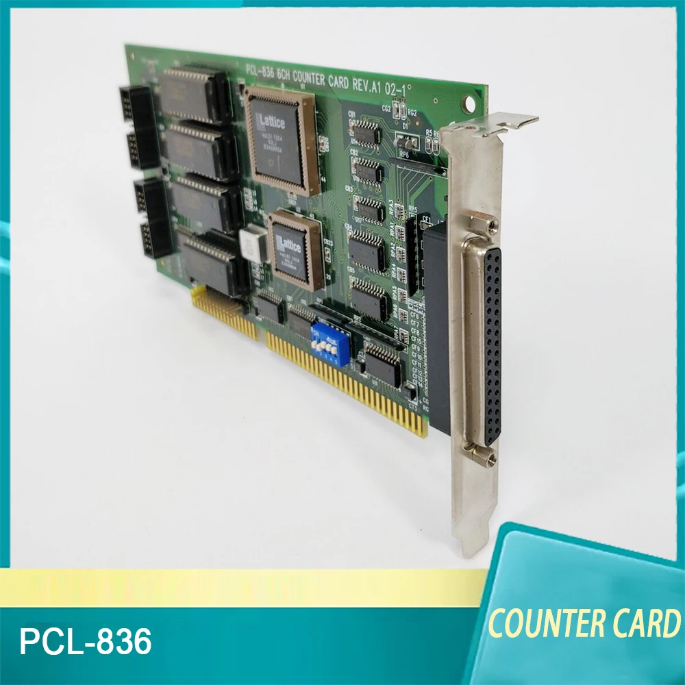 Para tarjeta de contador Advantech PCL-836 6CH REV.A1 tarjeta de adquisición de datos multifuncional - imagen 2