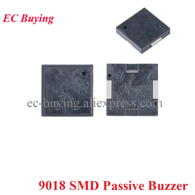 Zumbador SMD 9018 9025 9045 1109 9650 3V 5V Mini zumbador piezoeléctrico pasivo activo altavoz alarma de pitido fuerte para Arduino - imagen 2