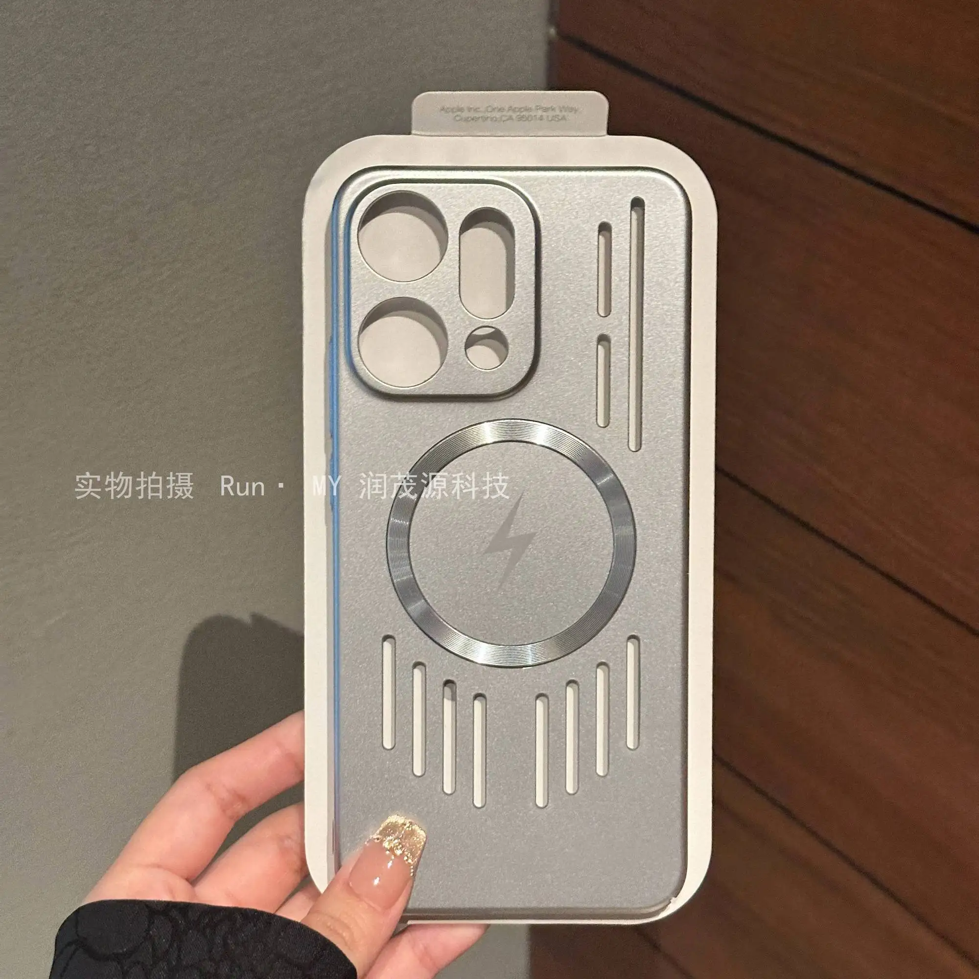 Para Oppo Reno14pro funda lujosa diseño trasero magnético para disipación de calor para Oppo Reno14 parachoques resistente a caídas y impactos - imagen 5